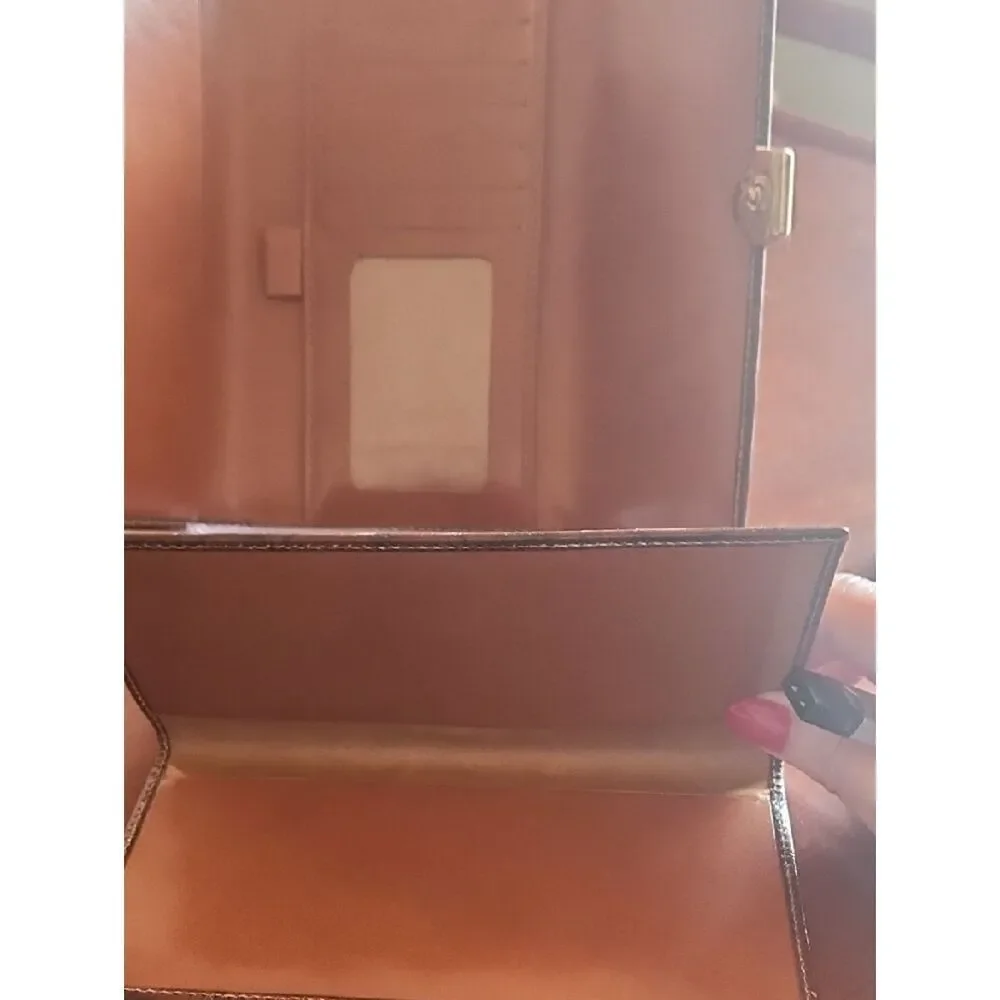 Furla croc embossed